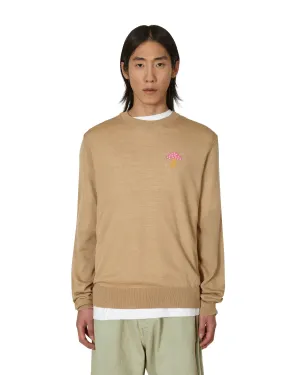 Brett Westfall Mushroom Knitted Sweater Beige