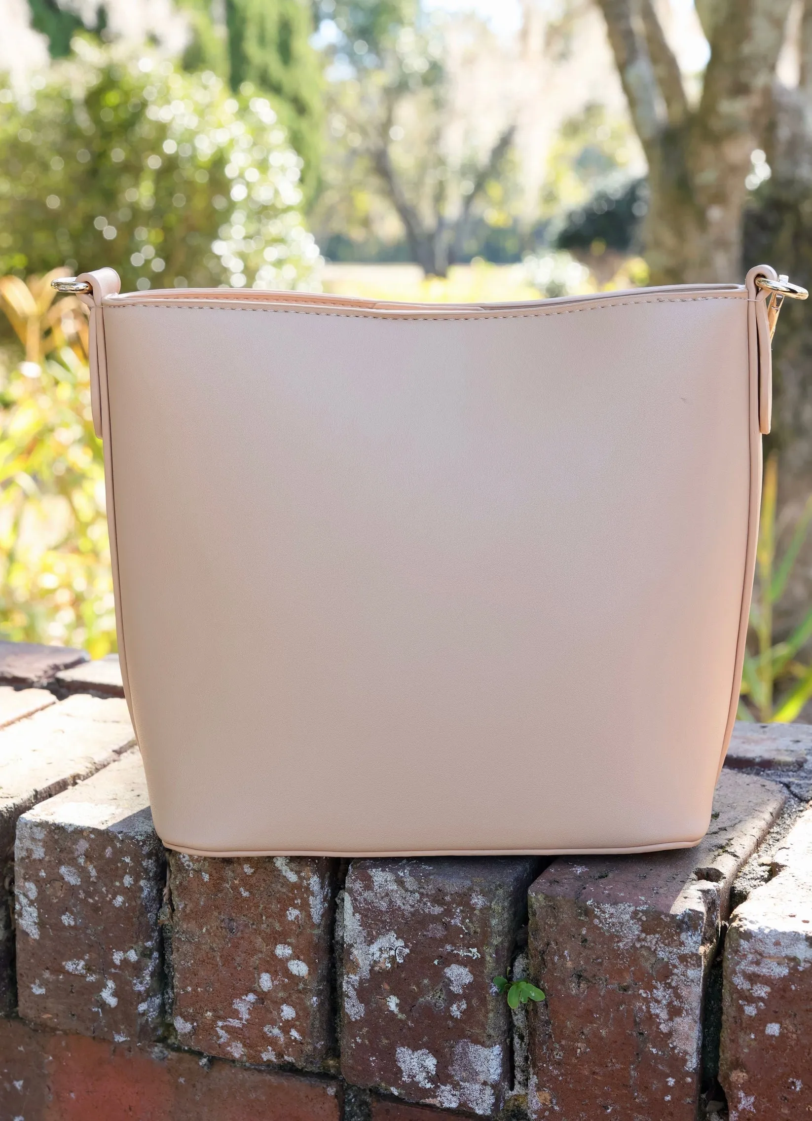 Brielle Bucket Bag • Tan