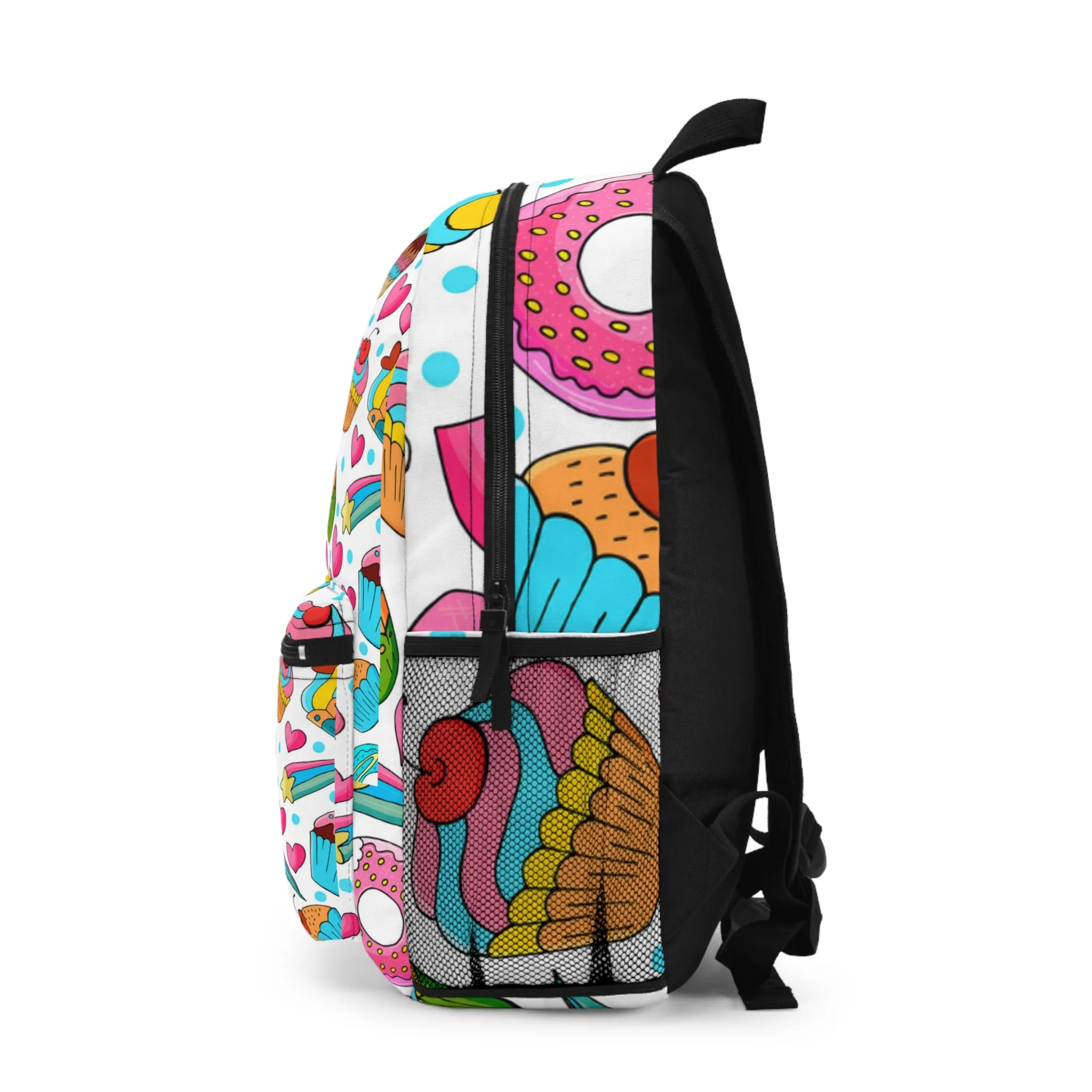 Bright Cupcake Durable Waterproof Backpack