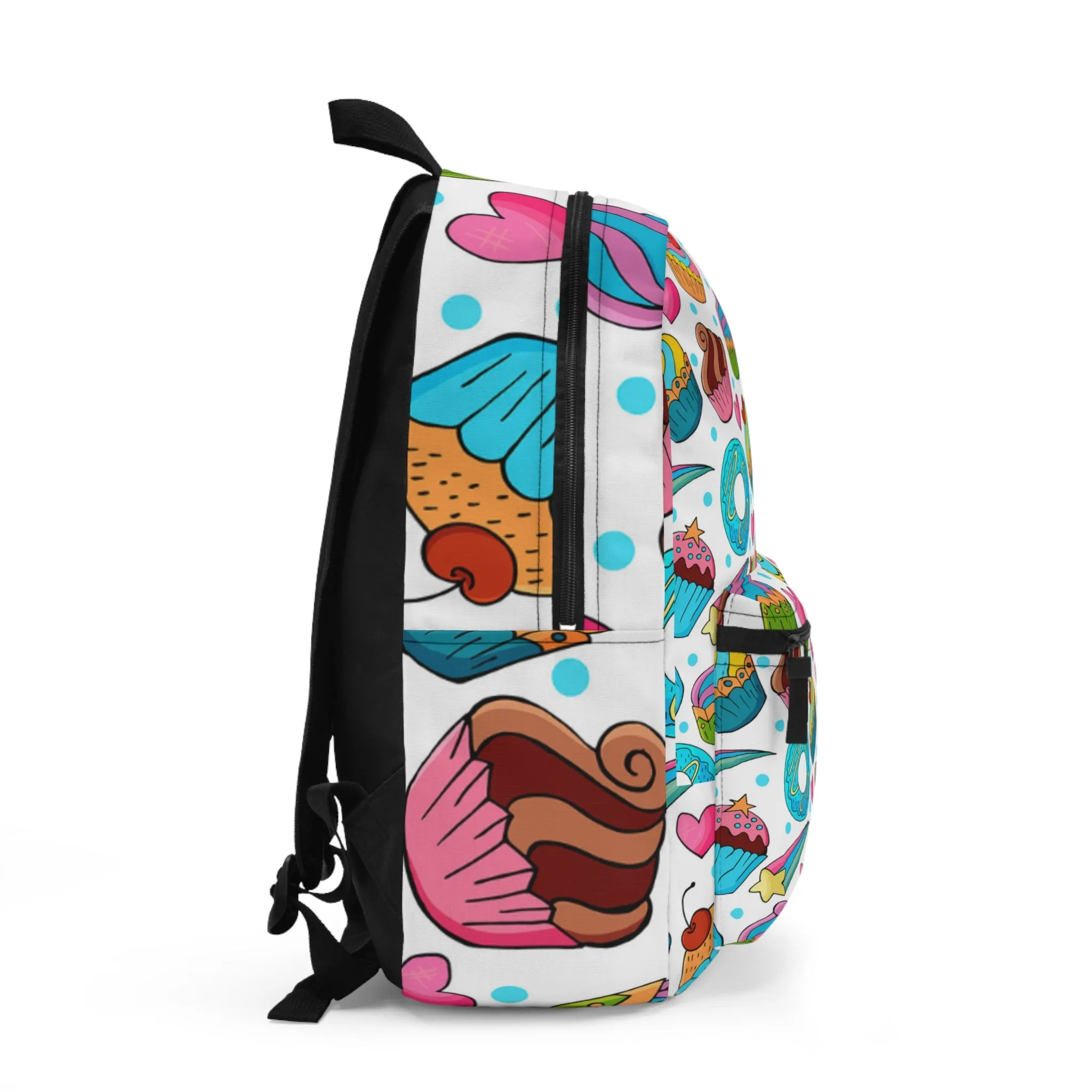 Bright Cupcake Durable Waterproof Backpack