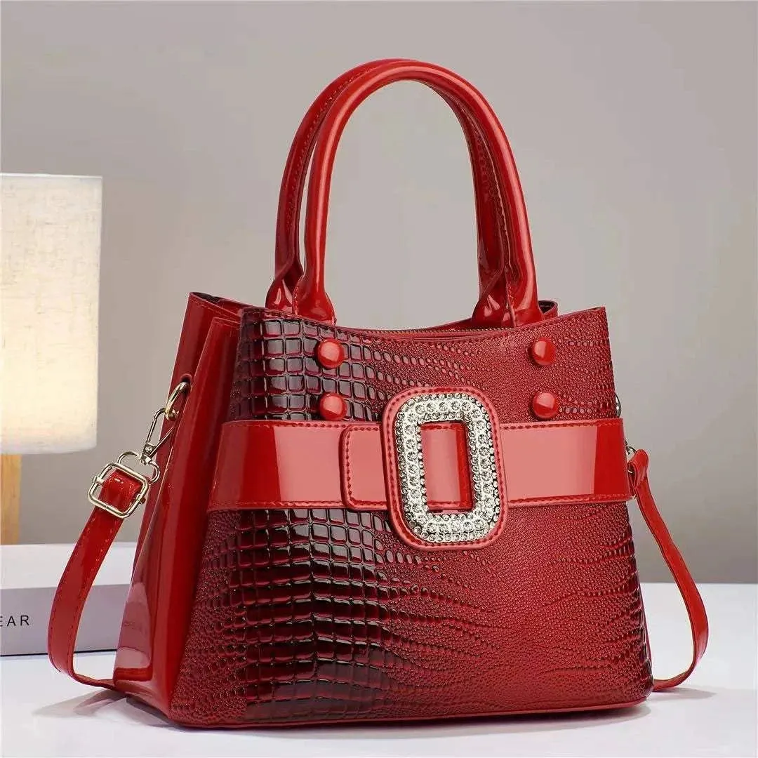 Bright Leather Women's Handbag