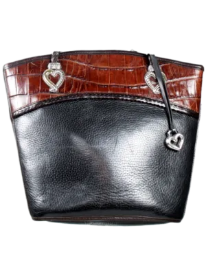 BRIGHTON Vintage Leather Bucket Bag