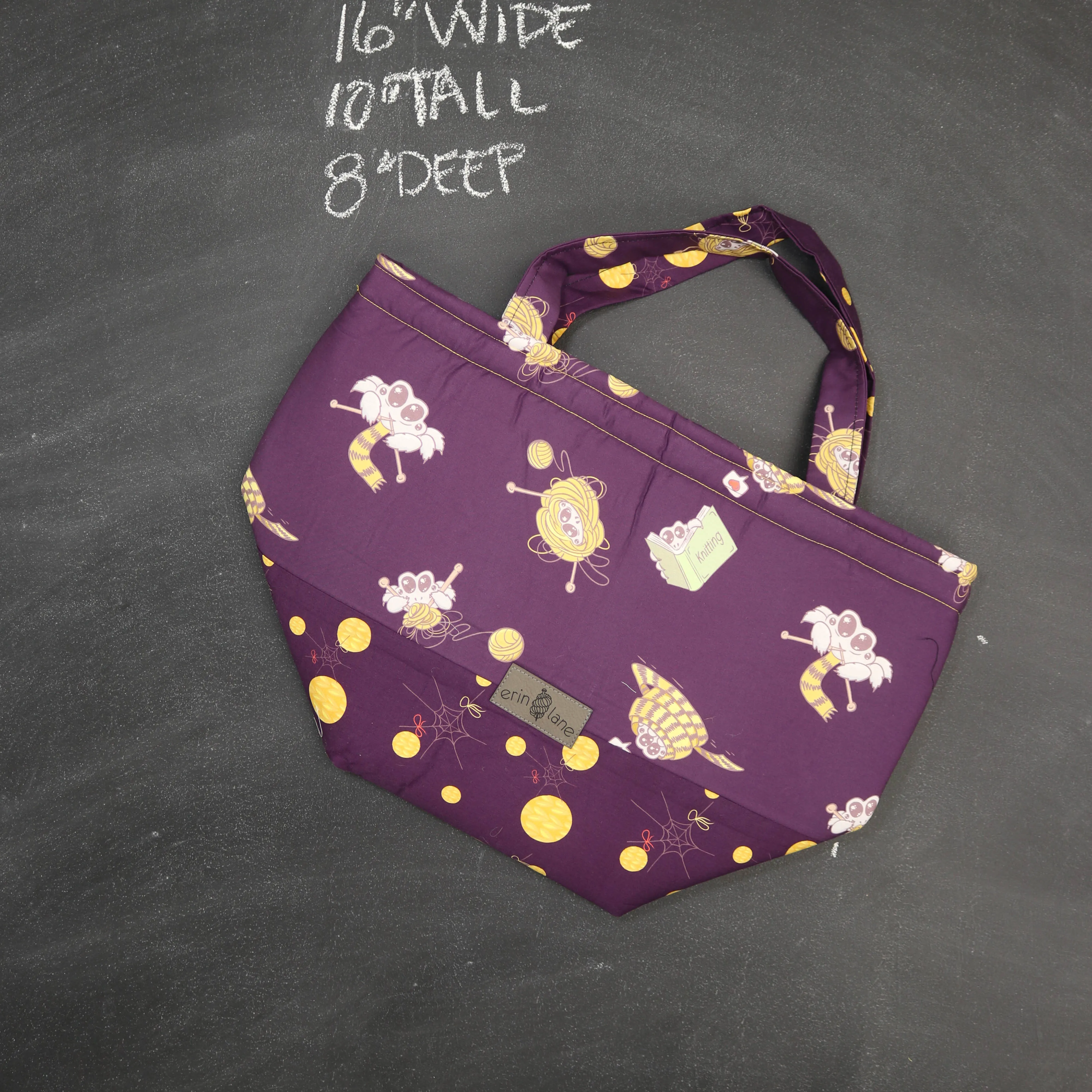 Bucket Tote Bag in Charlotte's Thread