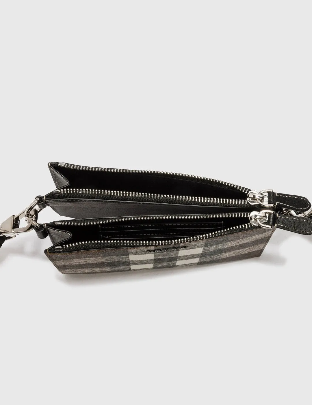 BURBERRY BENJI CHECK CROSSBODY BAG