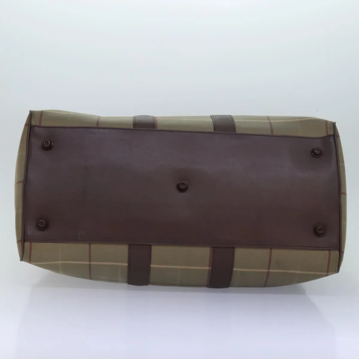 BURBERRYSs Nova Check Boston Bag Canvas Beige  bs15037
