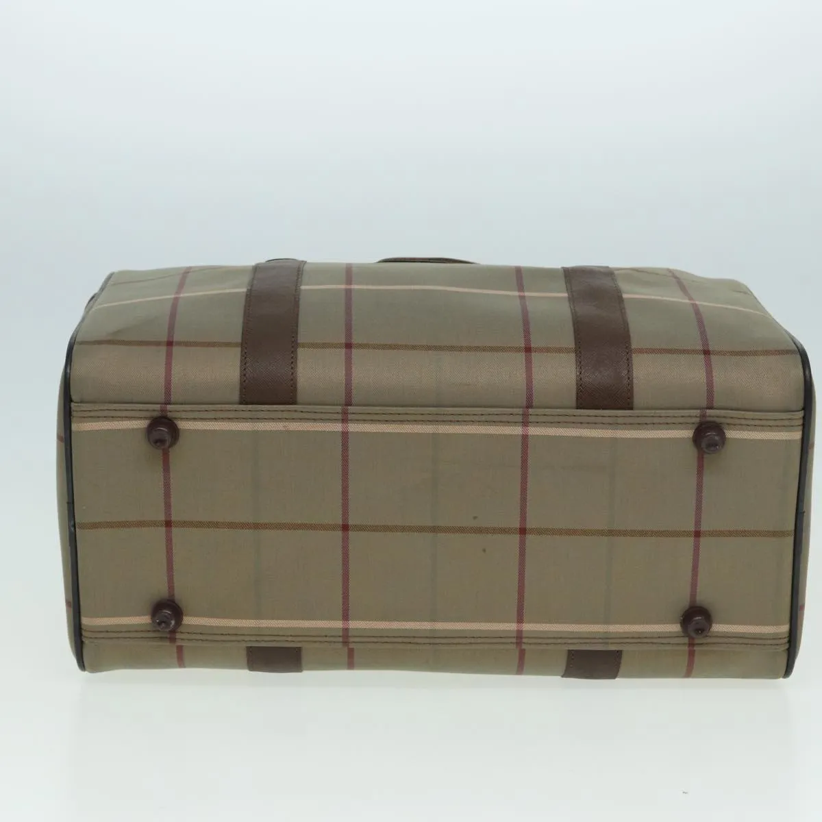 BURBERRYSs Nova Check Boston Bag Canvas Brown  th5134