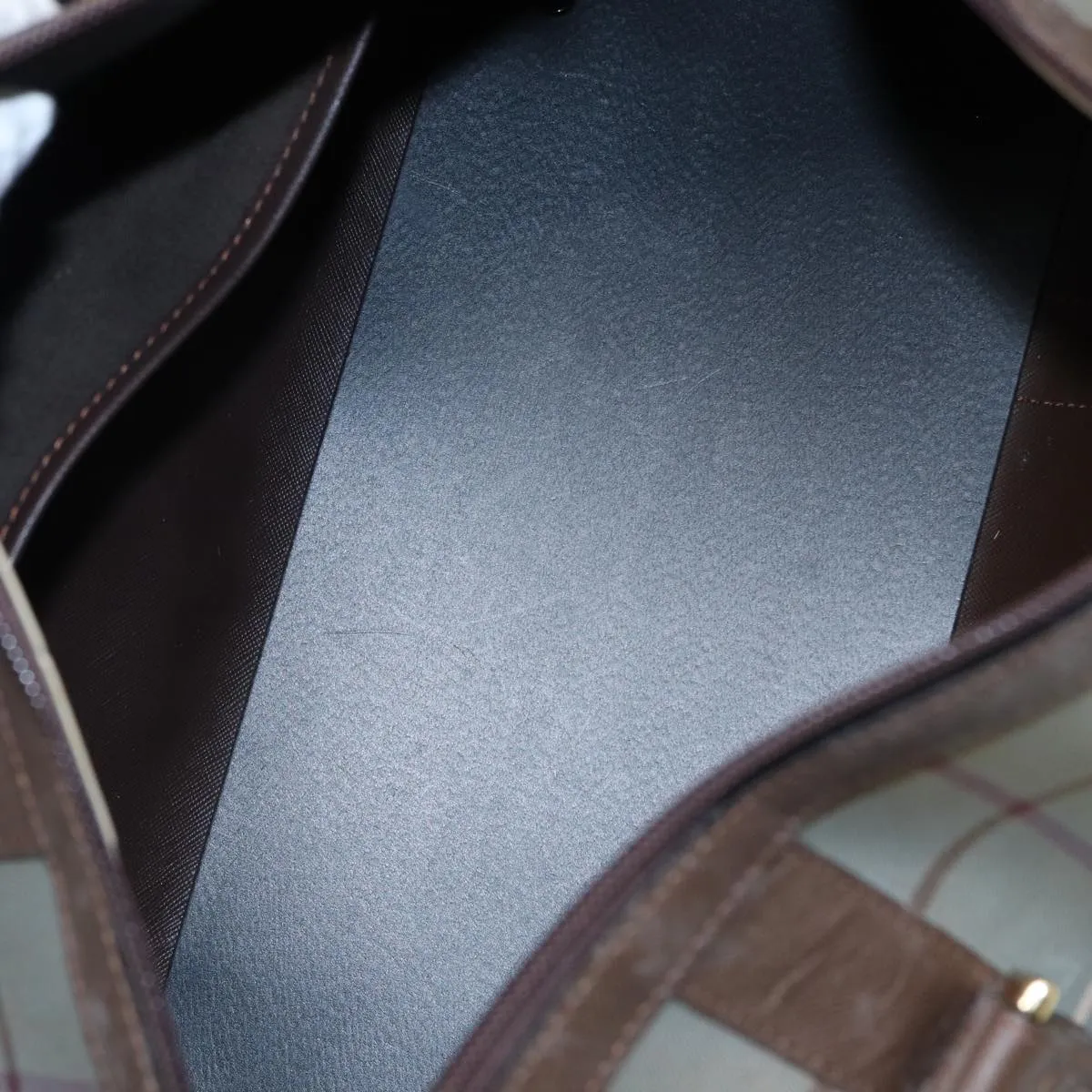 BURBERRYSs Nova Check Boston Bag Canvas Brown  th5134