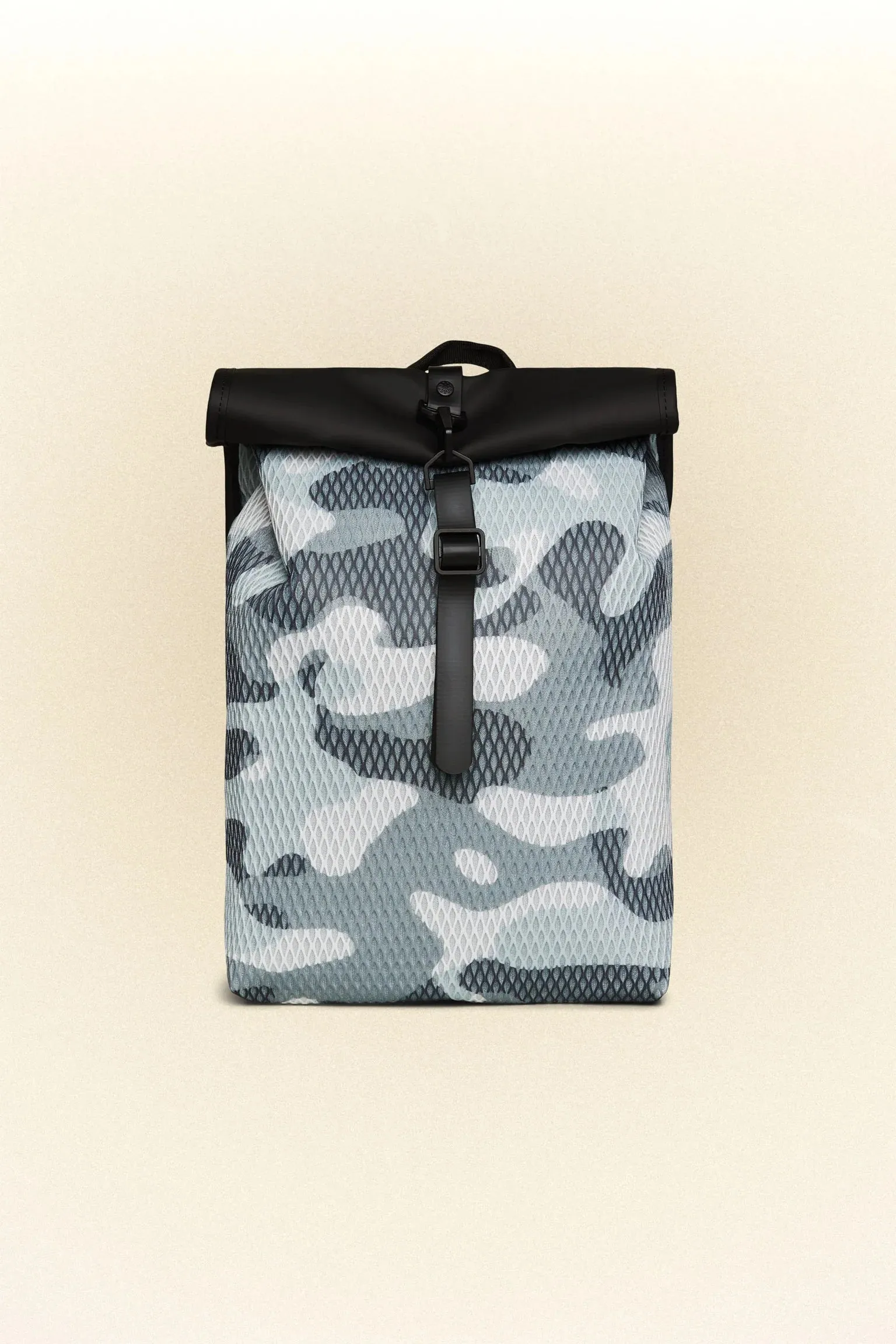 Camo Mesh Mini Rolltop Rucksack