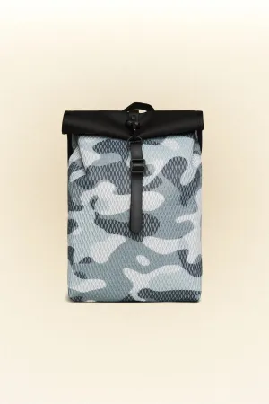 Camo Mesh Mini Rolltop Rucksack