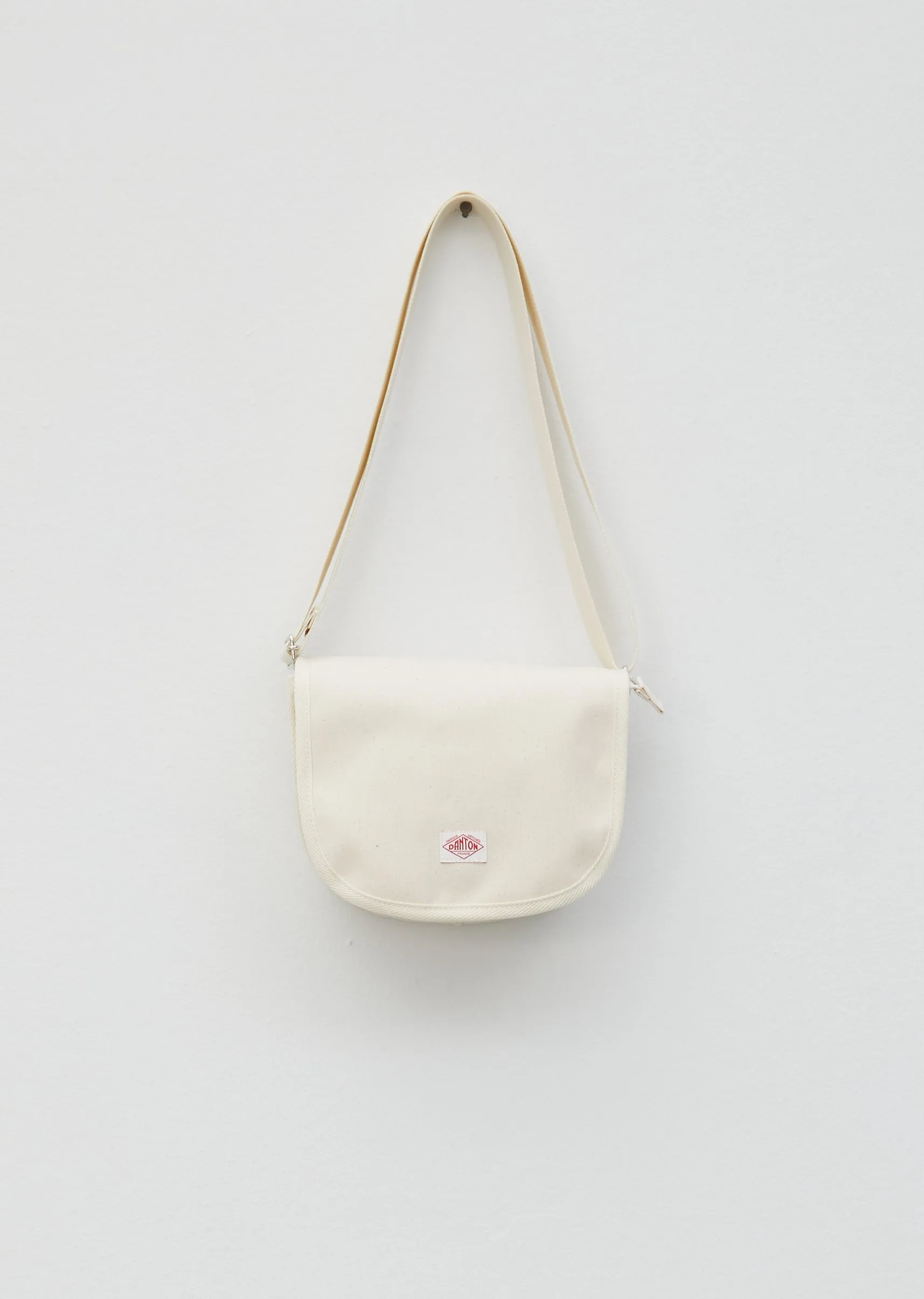 Canvas Crossbody Bag — Ecru