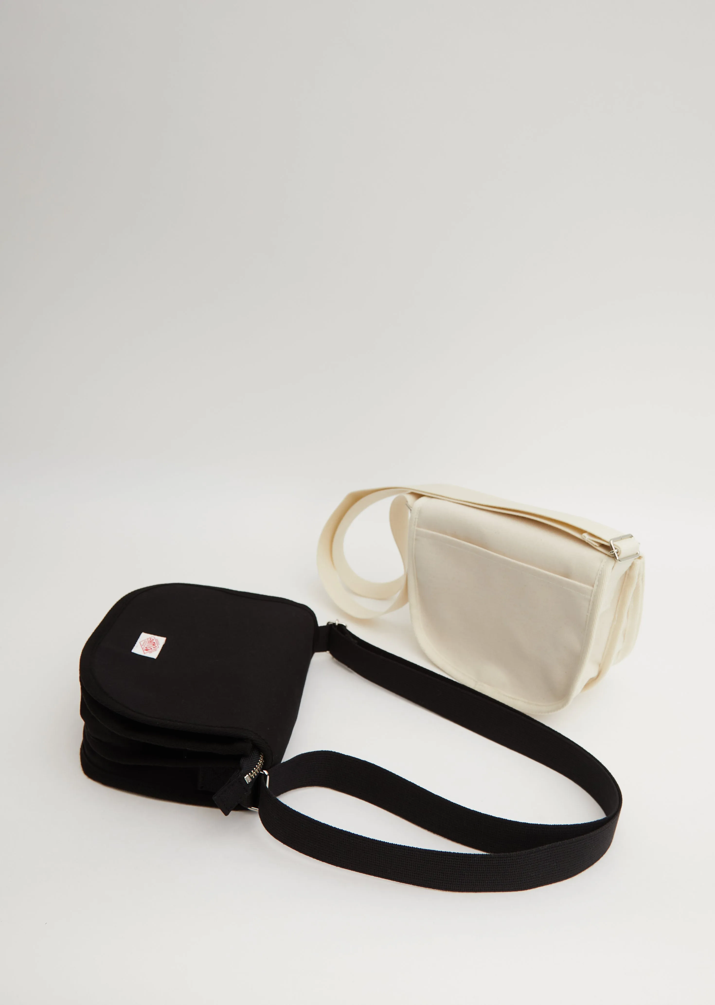 Canvas Crossbody Bag — Ecru