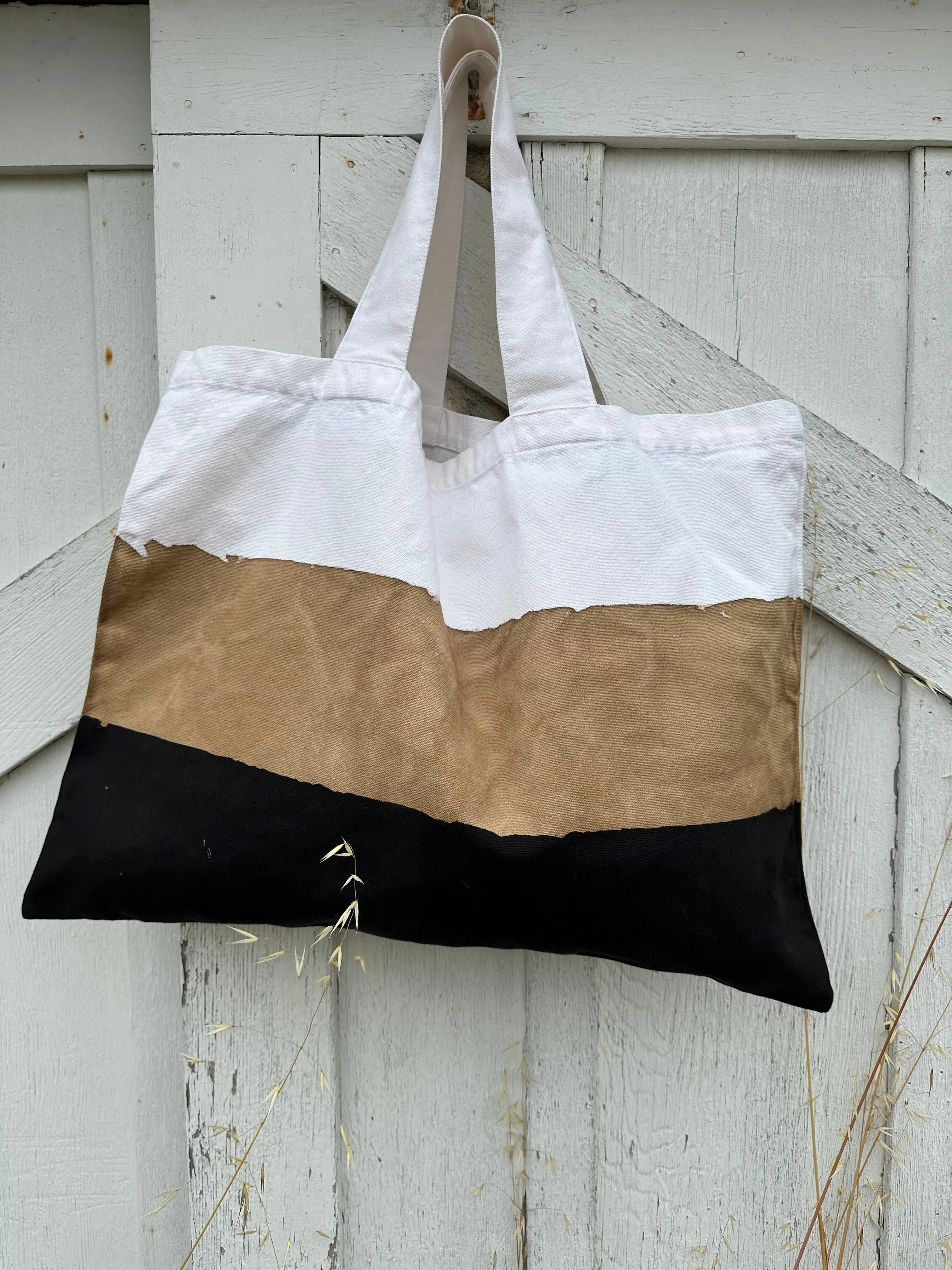 Canvas Tote Bag by Gilda Midani - Hand Dyed'