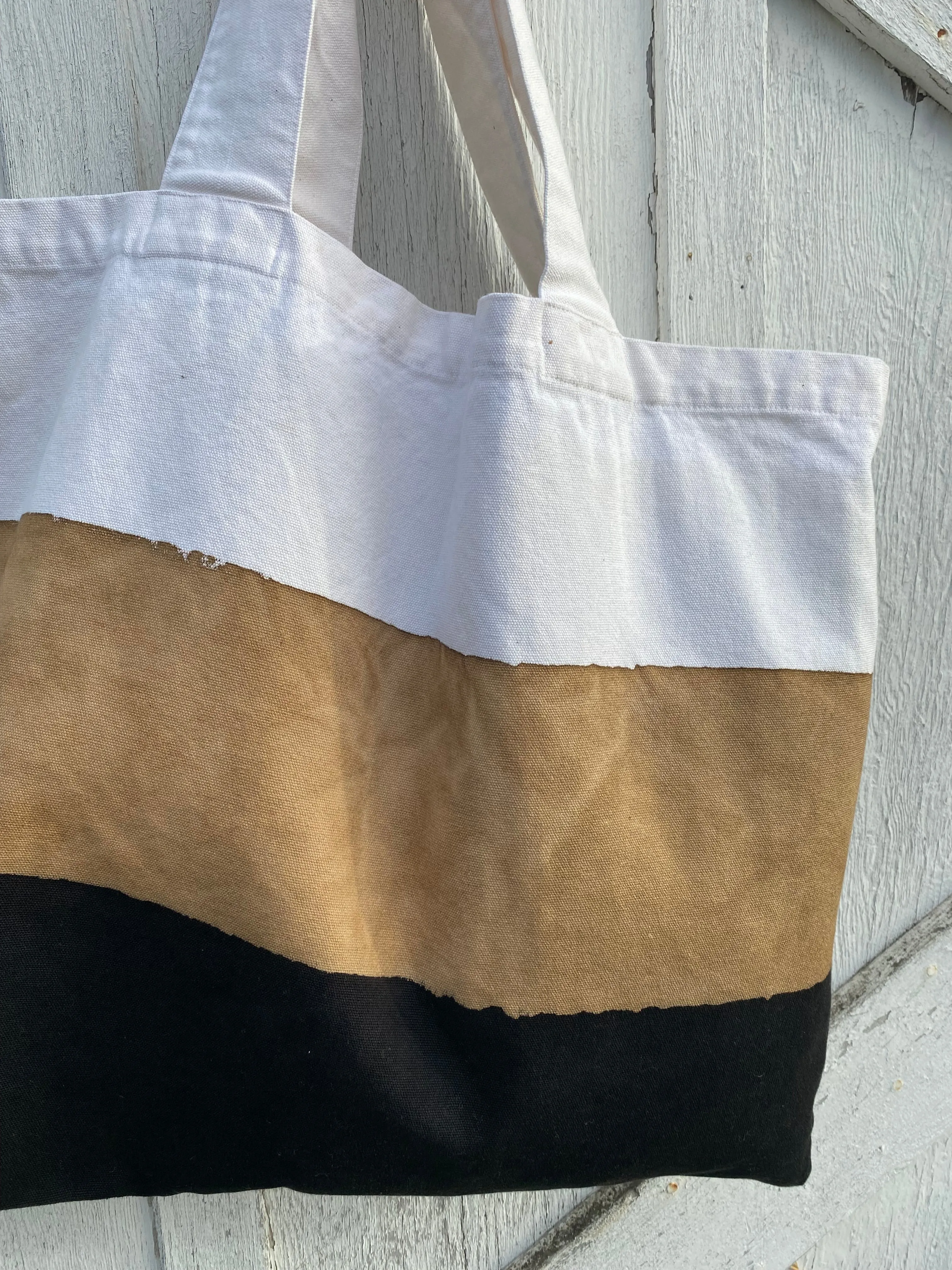 Canvas Tote Bag by Gilda Midani - Hand Dyed'