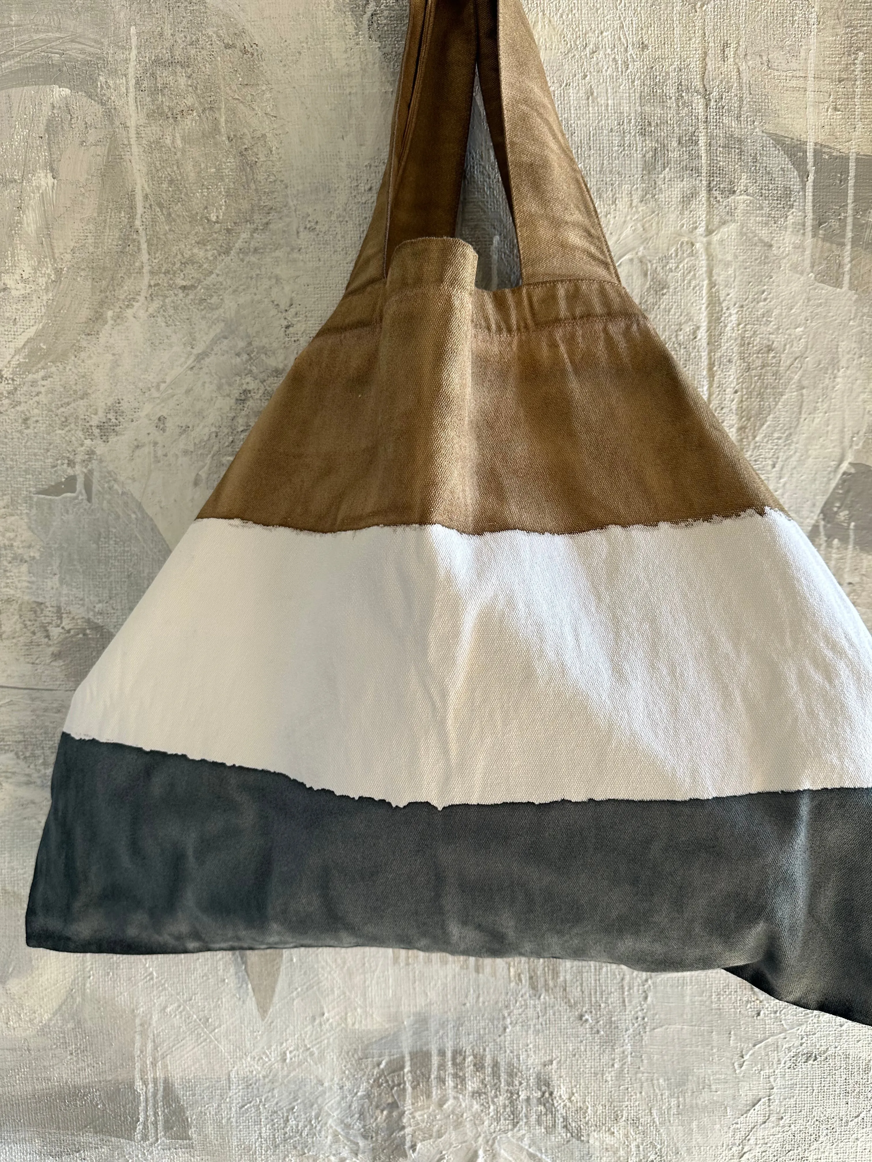 Canvas Tote Bag by Gilda Midani - Hand Dyed'