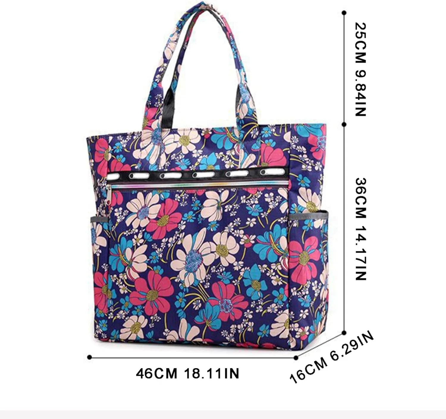 Capacity Large Ladies Bag Rainproof Cloth Shoulder Bag Handbag Baby Mommy Out Bag Maternity Bags for Baby (A, One Size)
