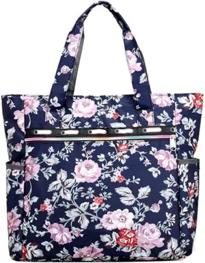 Capacity Large Ladies Bag Rainproof Cloth Shoulder Bag Handbag Baby Mommy Out Bag Maternity Bags for (Purple, One Size)