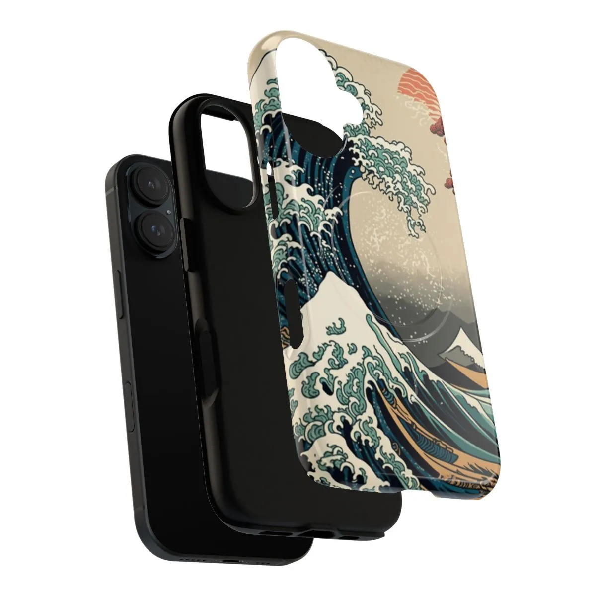 Captivating Japanese Wave Art Phone Case