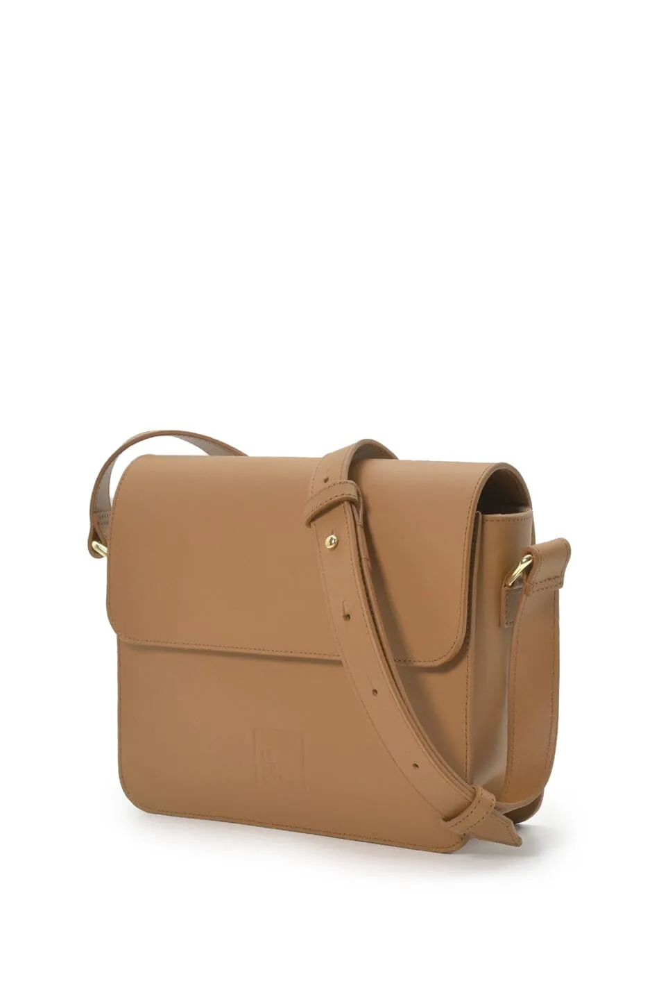 Caramel Square shoulder bag