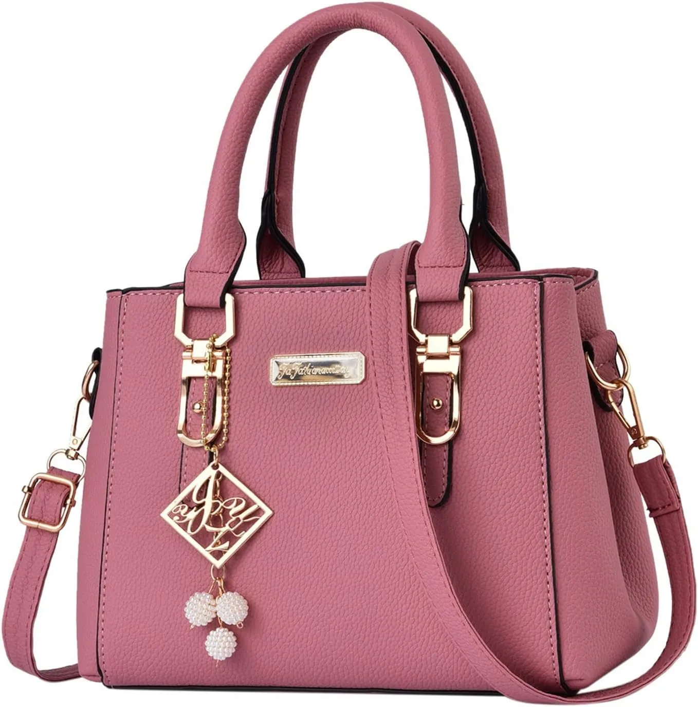 Casual Leather Messenger Bag Large Capacity Handbag Fashion Womens Bag Bag for Shoulder Bag Vertical Handbag (One Size)