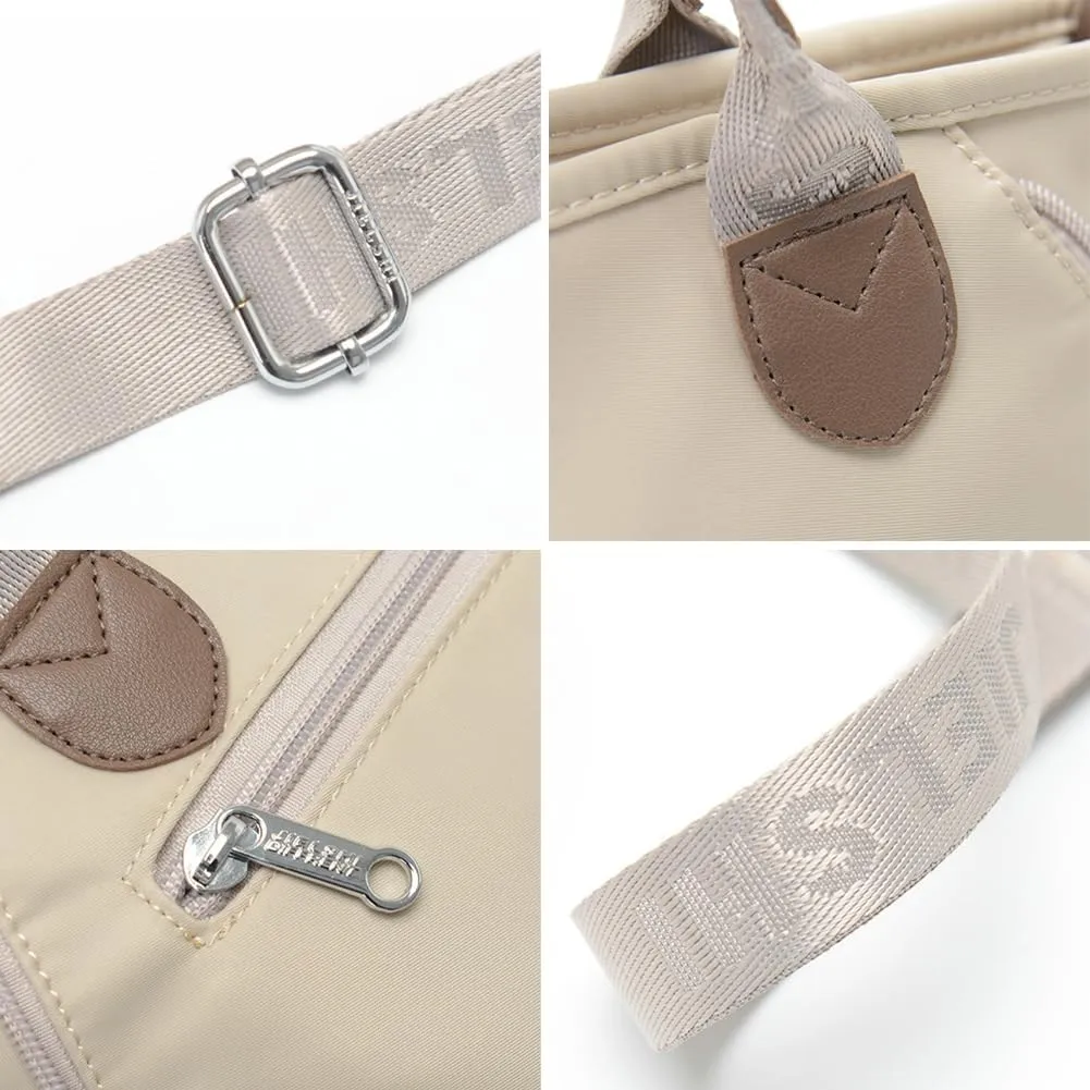 Casual Nylon Crossbody Purses for Women Small Handbags Canvas Tote Lightweight Shoulder Bags for Daily Use