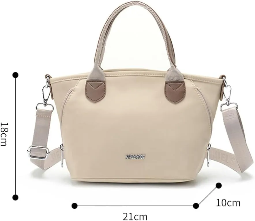 Casual Nylon Crossbody Purses for Women Small Handbags Canvas Tote Lightweight Shoulder Bags for Daily Use