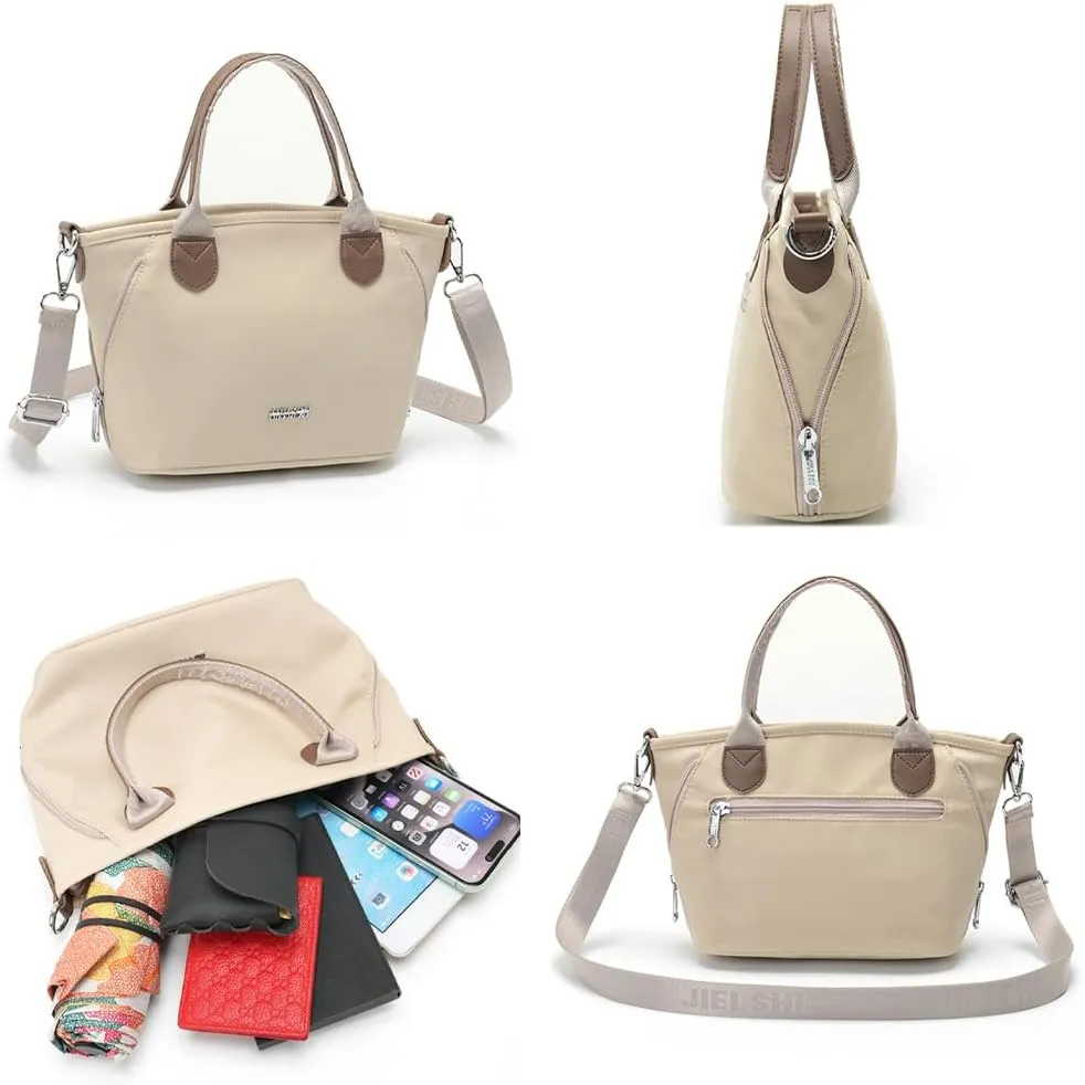 Casual Nylon Crossbody Purses for Women Small Handbags Canvas Tote Lightweight Shoulder Bags for Daily Use