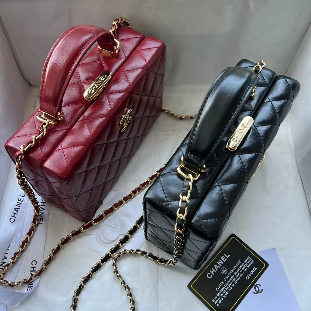 CC1061 Small Box Bag / 4.9 x 7.1 x 2.6in