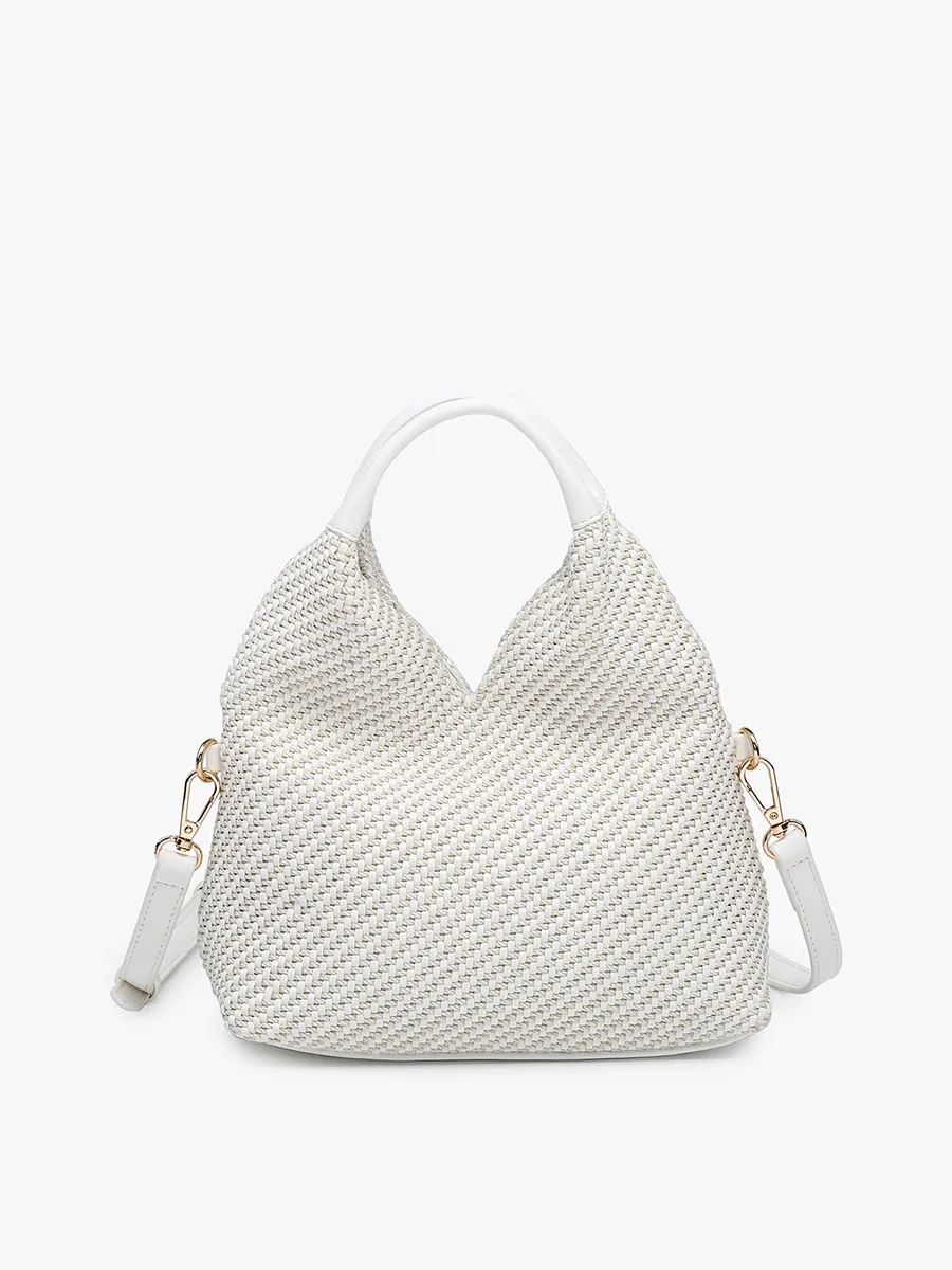 Cecily Vegan Woven Hobo