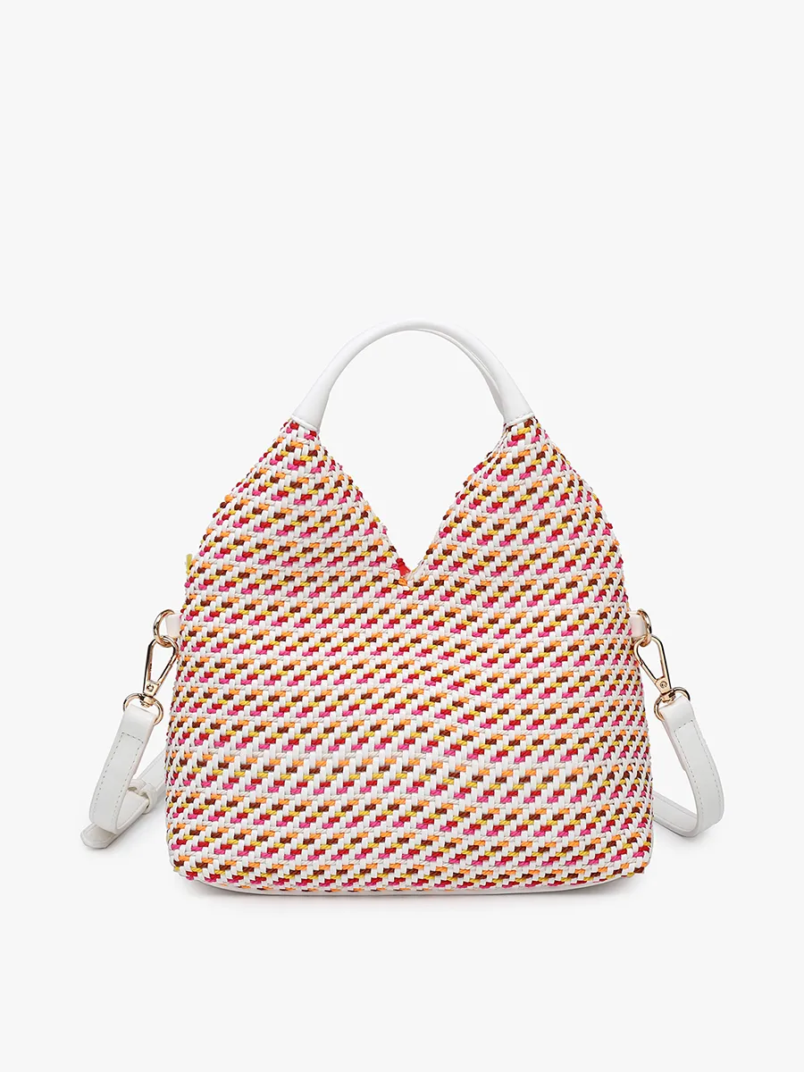 Cecily Vegan Woven Hobo