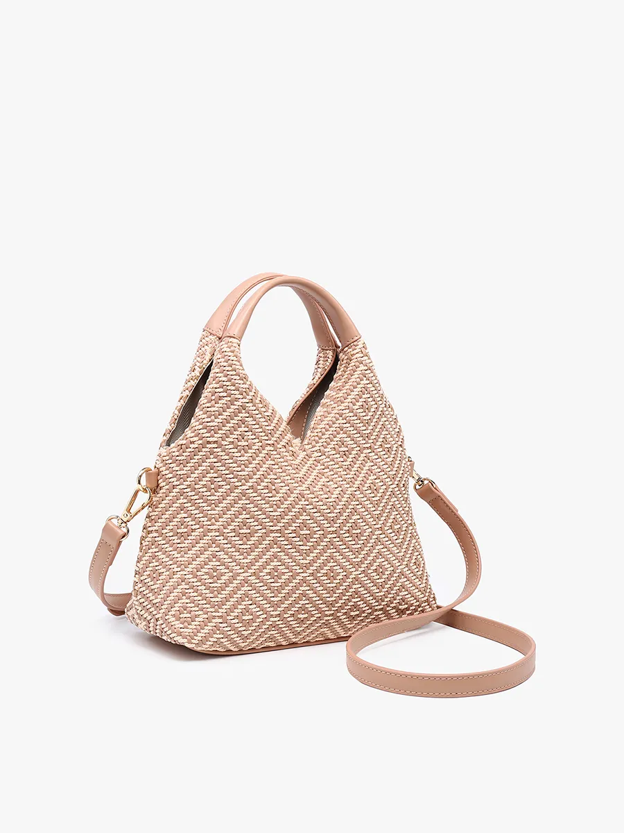 Cecily Vegan Woven Hobo