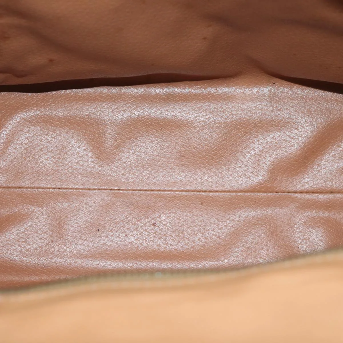 CELINE Macadam Canvas Tote Bag PVC Leather Brown Auth ep3734