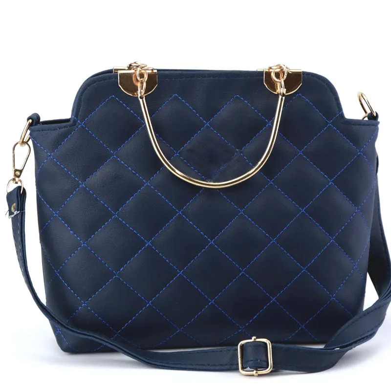 Ch Quilted Top Handle Shoulder Bag Purse #22
