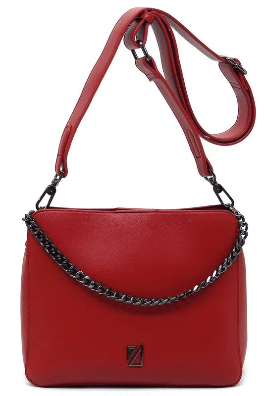 Chain Link Crossbody Bag