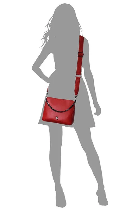 Chain Link Crossbody Bag