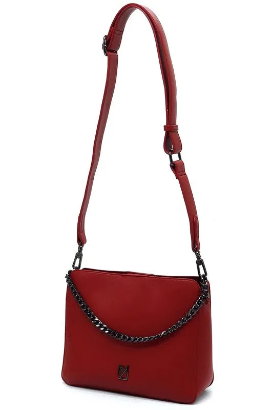 Chain Link Crossbody Bag