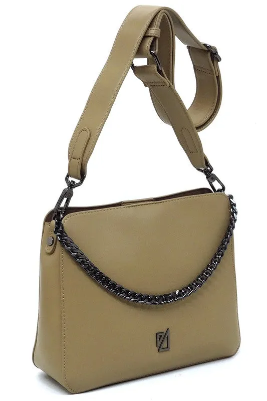 Chain Link Crossbody Bag