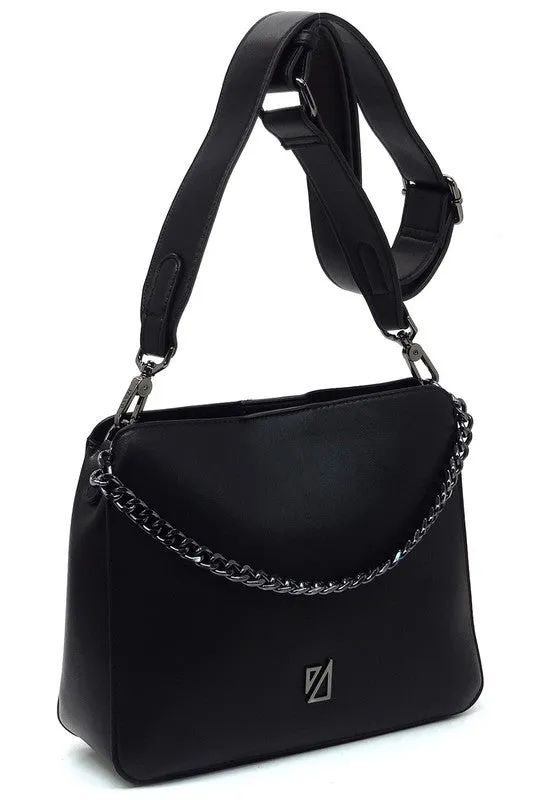Chain Link Crossbody Bag