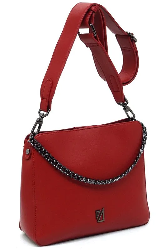 Chain Link Crossbody Bag