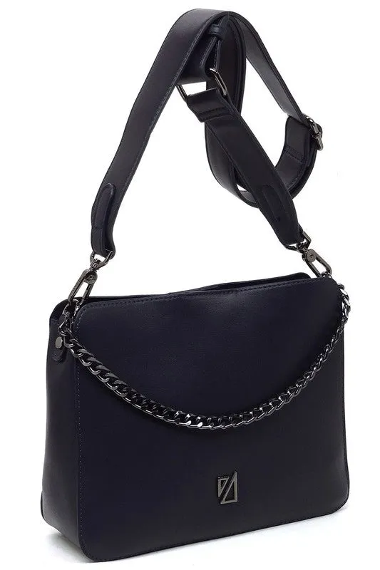 Chain Link Crossbody Bag