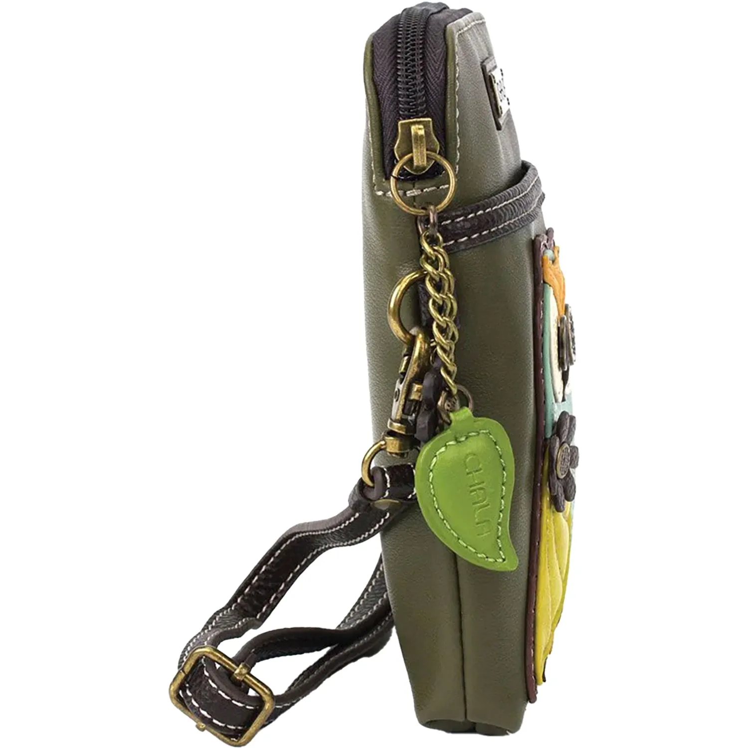 Chala Owl A Cellphone Xbody Olive Synthetic
