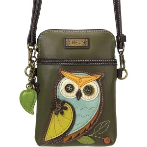 Chala Owl A Cellphone Xbody Olive Synthetic
