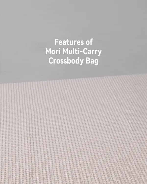 Chamomile Black Multi-Carry Crossbody Bag