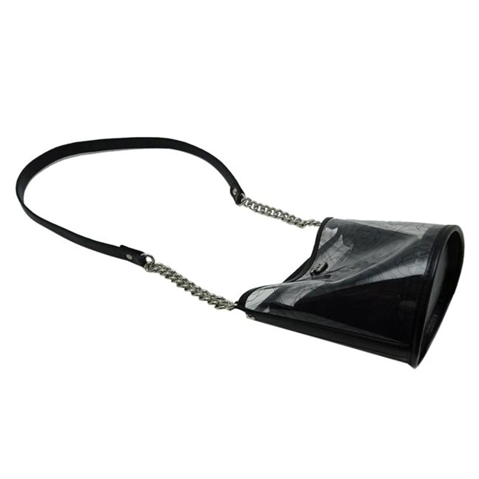 Chanel Bucket Vinyl Clear Pvc Shoulder Bag