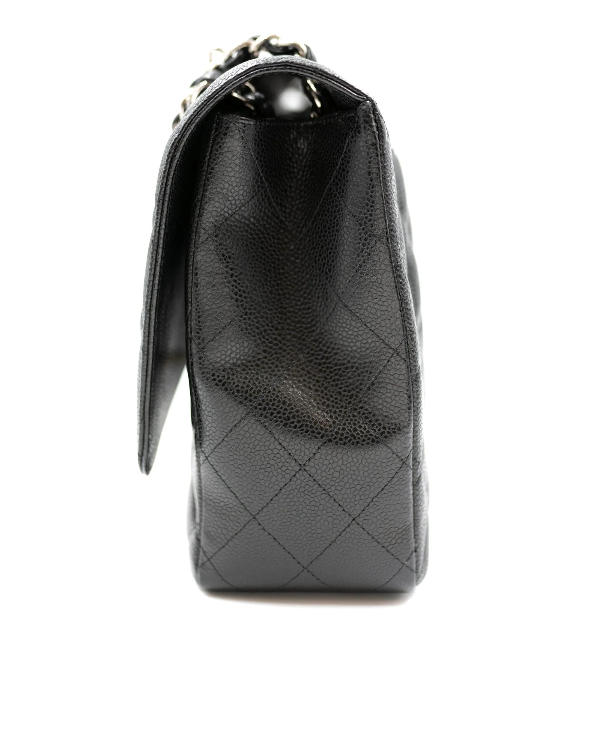 Chanel Caviar Maxi Single Flap PHW - AGL2206