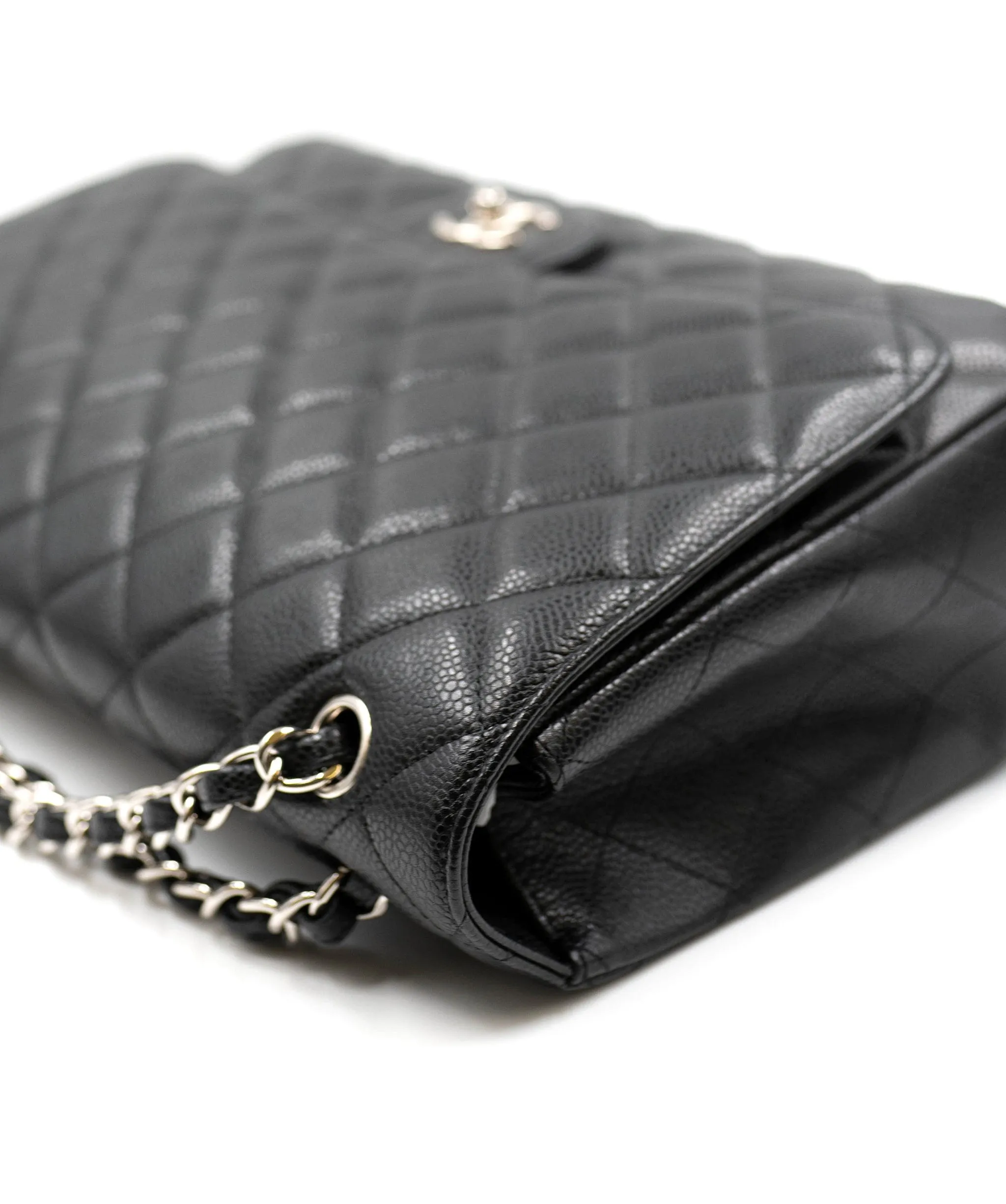 Chanel Caviar Maxi Single Flap PHW - AGL2206