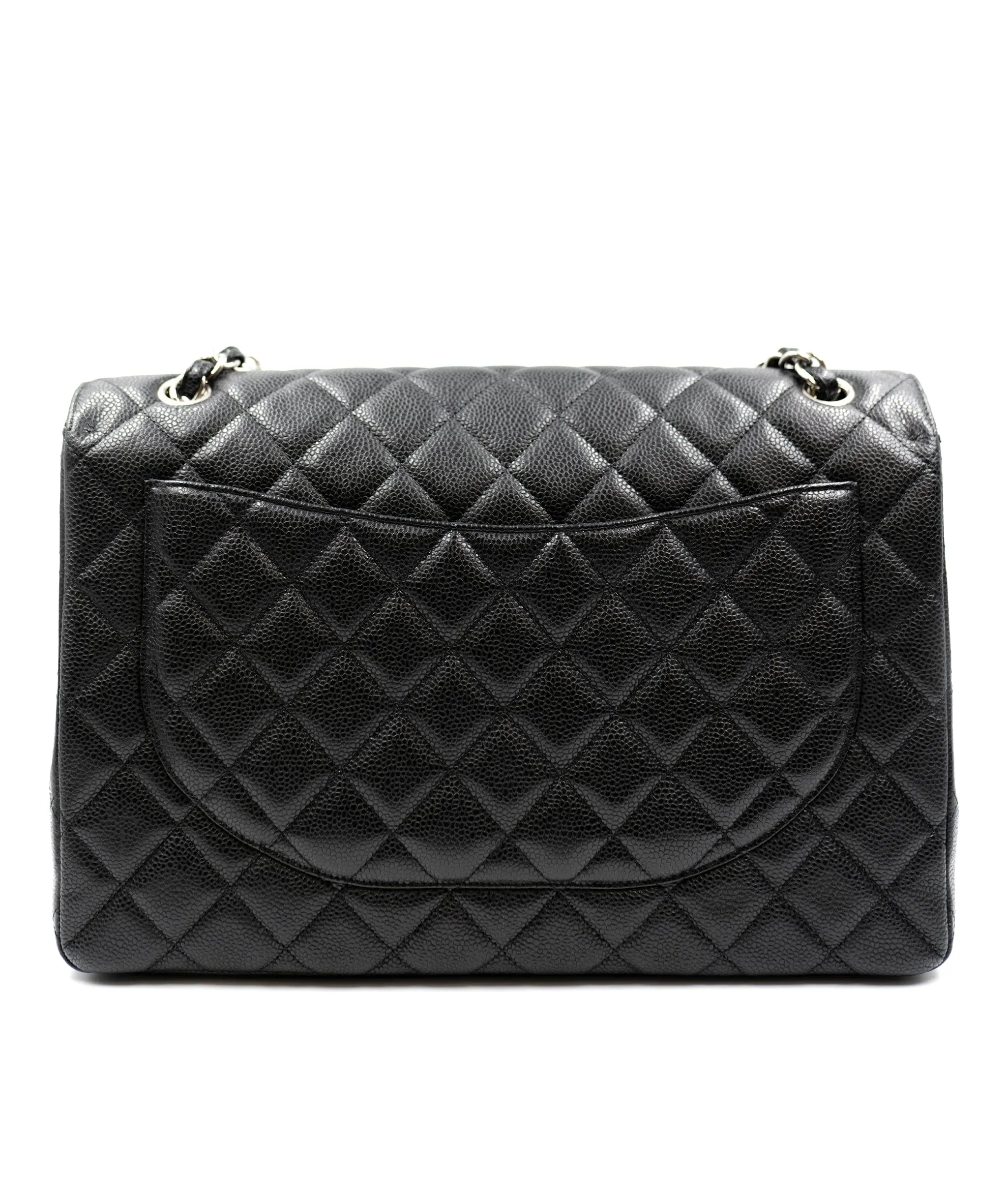 Chanel Caviar Maxi Single Flap PHW - AGL2206
