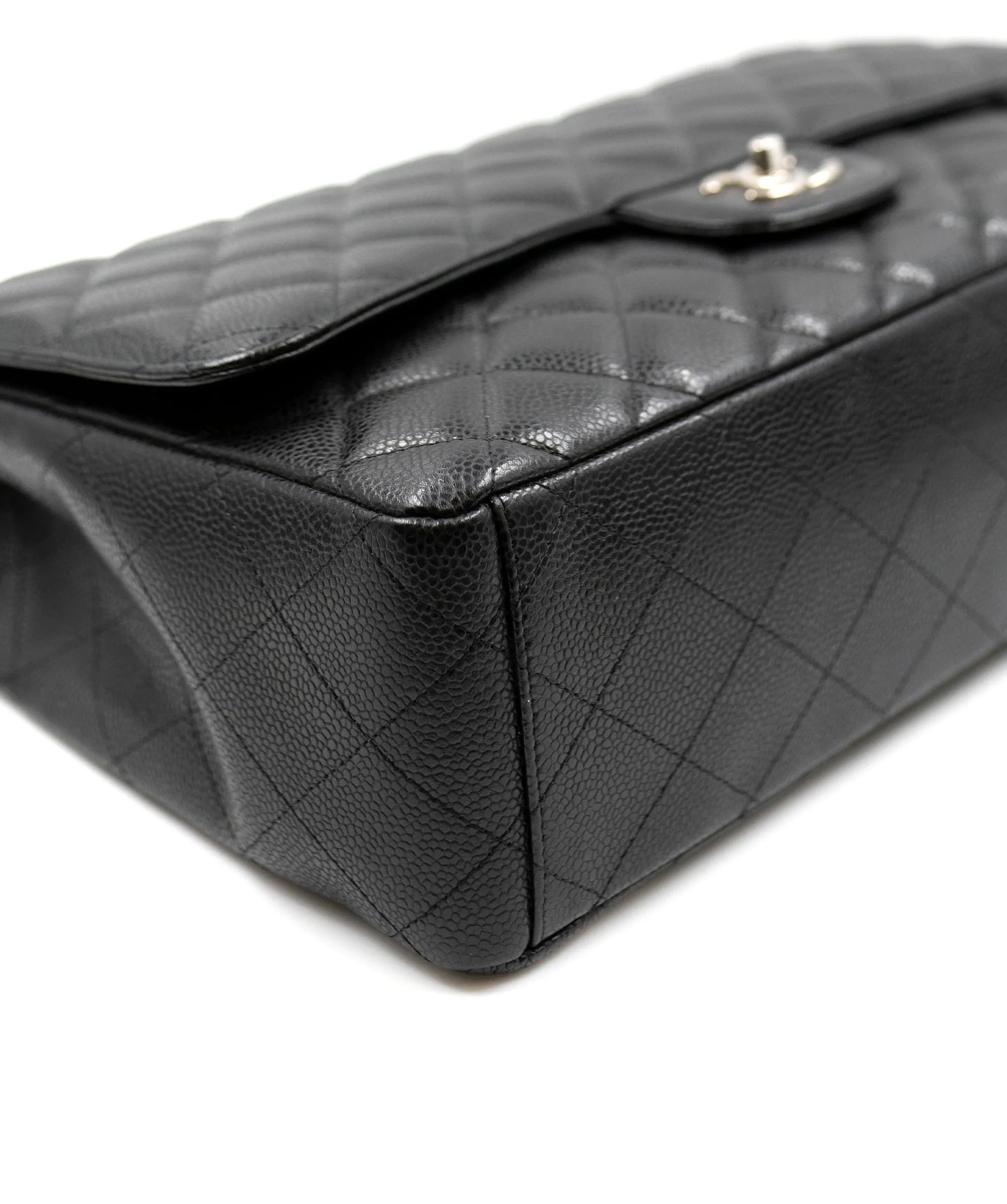 Chanel Caviar Maxi Single Flap PHW - AGL2206
