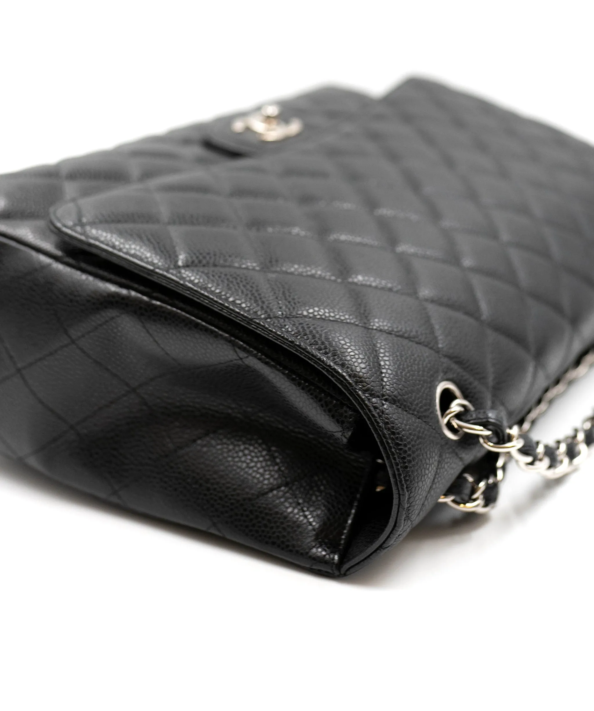 Chanel Caviar Maxi Single Flap PHW - AGL2206
