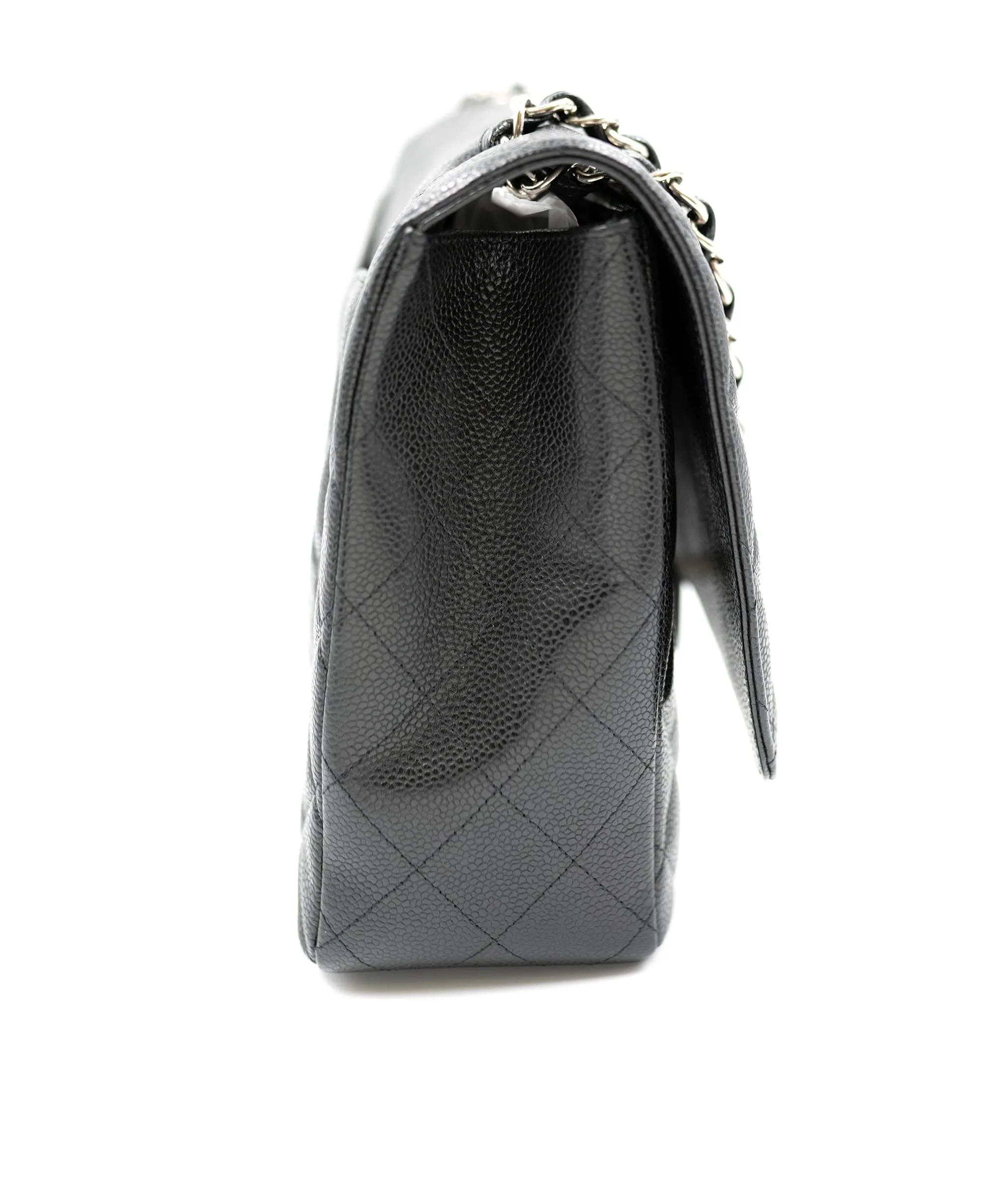 Chanel Caviar Maxi Single Flap PHW - AGL2206