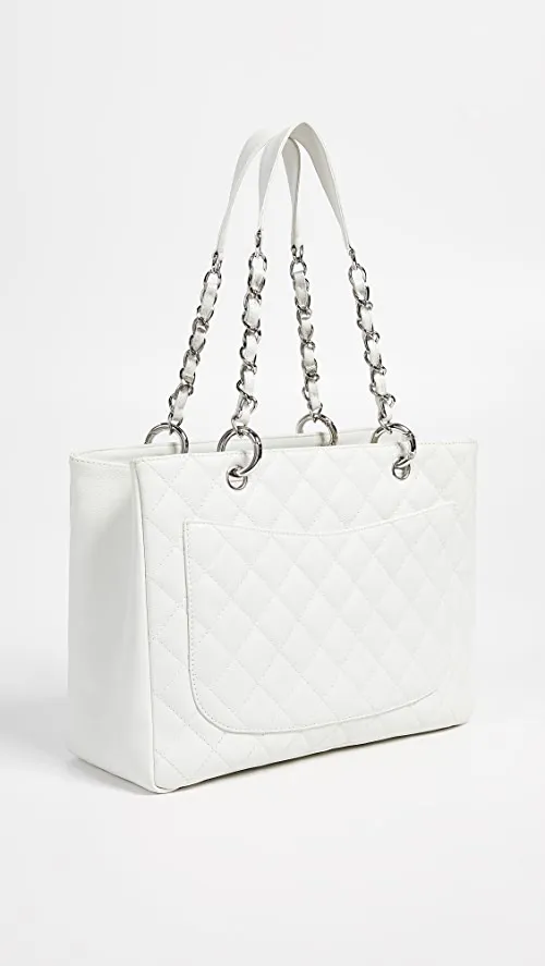 CHANEL CAVIAR QUILTED LAMBSKIN SHOPPER TOTE BAG